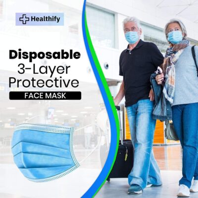 Disposable 3-Layer Protective,  Soft Skin Layer Face Mask Bulk Buy