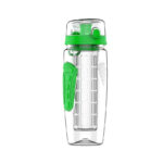 H2ogears 32oz 900ml Fruit Infuser BPA Free Plastic Water Bottle