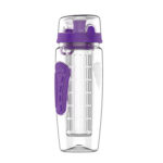 H2ogears 32oz 900ml Fruit Infuser BPA Free Plastic Water Bottle
